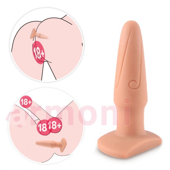 Kanallı Anal Açıcı ve Genişletmeye Yardımcı Tapa Vücut Isısına Duyarlı 11,5cm x 3cm