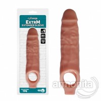 Ten Rengi Testislerden Bağlamalı Uzatmalı Penis Kılıfı